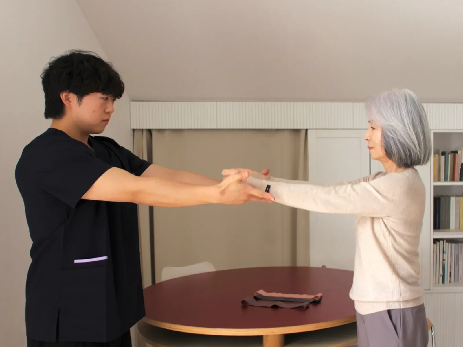 근골격질환 운동 장면