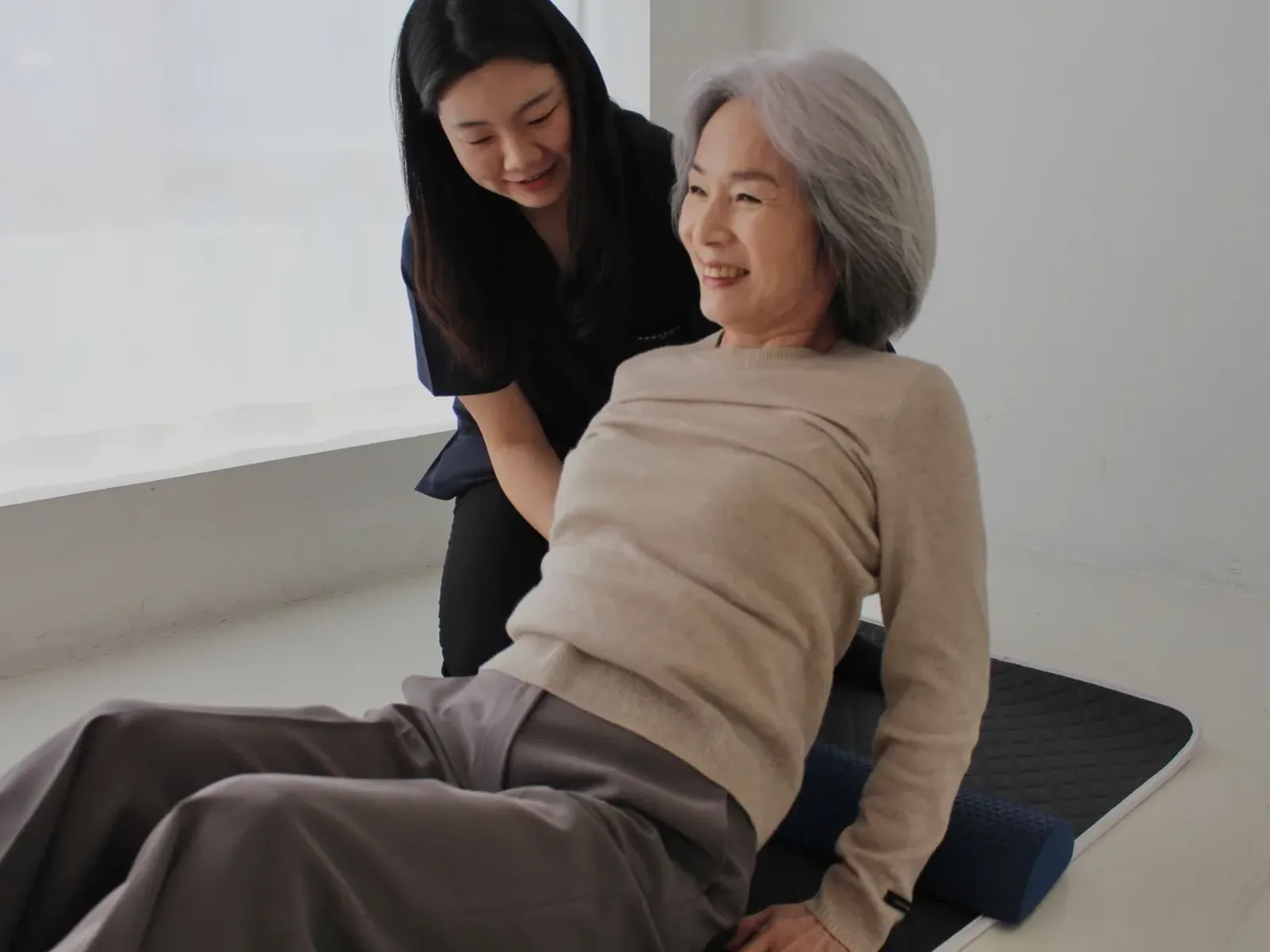 연하기능 강화 운동 장면